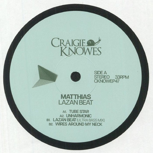 Matthias (52) Lazan Beat EP 12" Mint (M) Generic