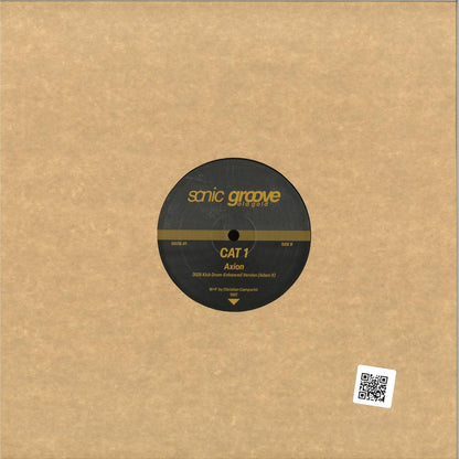 CAT 1 - Revolution / Axion (Adam X Kick Induced Edits) (VINYL 12" Sonic Groove SGOG-01 2026) | Mint (M) Mint (M) - TECHNO/ACID *NEW*