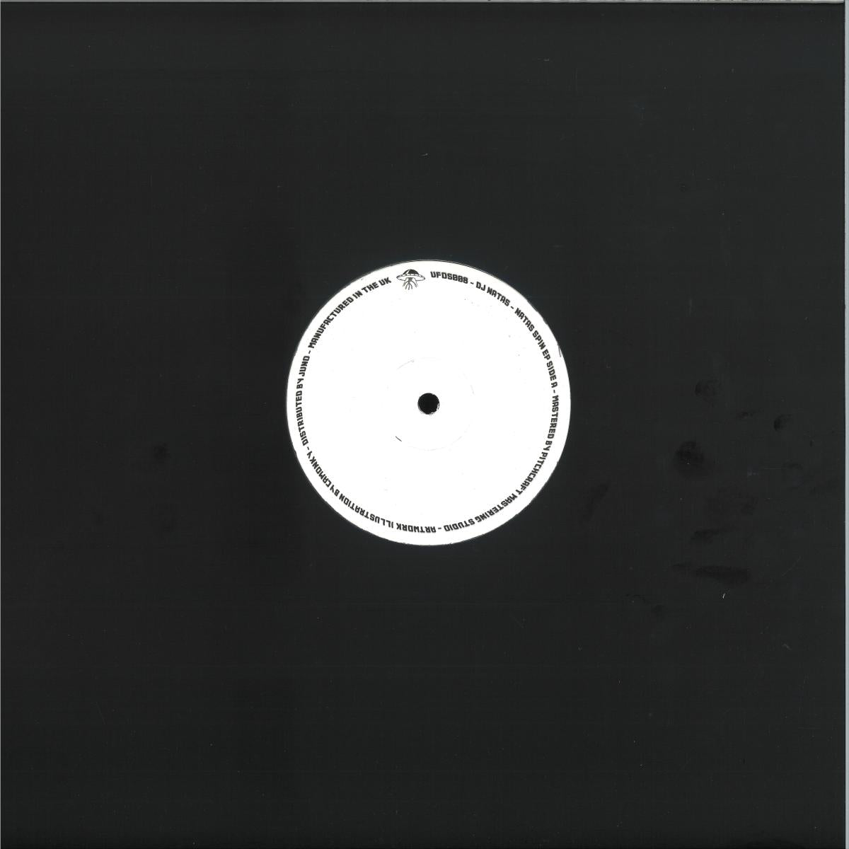 DJ Natas - Natas Spin (VINYL 12" UFO Series) | NEW - TECHNO/ACID *NEW*
