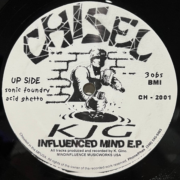 KJG - Influenced Mind EP (VINYL LP) | Excellent (EX) Generic - TECHNO/ACID / USED *EXCELLENT*
