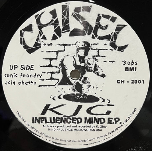 KJG - Influenced Mind EP (VINYL LP) | Excellent (EX) Generic - TECHNO/ACID / USED *EXCELLENT*