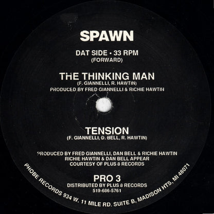 Spawn Blond Feat. Jimi Dred - Infiltrator (VINYL 12" PROBE PRO 3 AUG 1991) | Near Mint (NM or M-) Generic - TECHNO/ACID / USED *NEAR MINT*