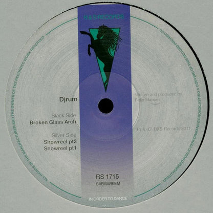 DJ Rum - Broken Glass Arch (VINYL 12") | NEW - TECHNO/AMBIENT *NEW*