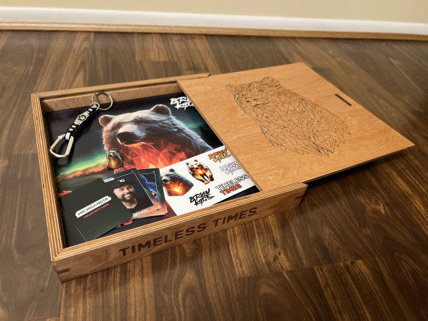 Brian Kage - Timeless Times : Collector's Edition Wooden Box | Mint (M) Mint (M) - TECHNO *BOX/SEALED*