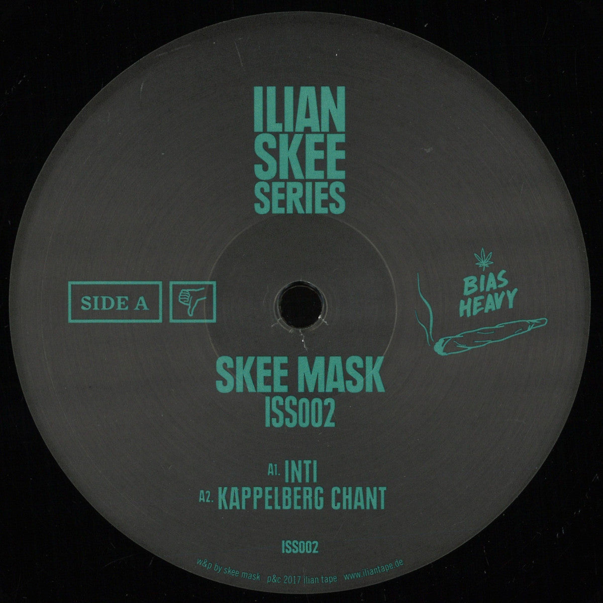 Skee Mask - ISS002 (VINYL 12" Ilian Tape) | NEW - TECHNO/BREAKS *NEW*