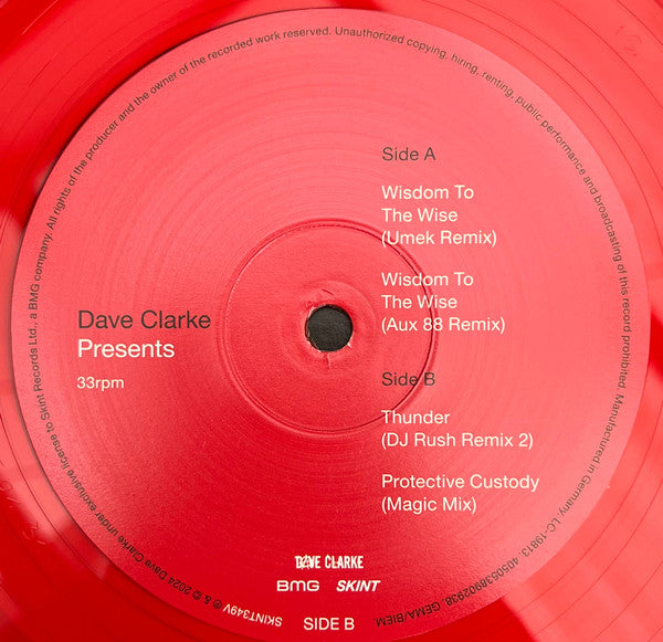 Dave Clarke - Archive One And The Red Series (Deluxe Edition) *BOX* | Mint (M) Mint (M) - TECHNO *COLOR/SEALED*