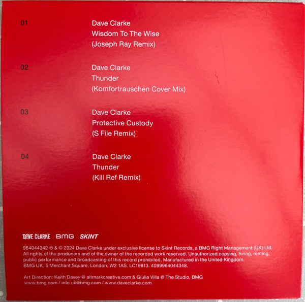 Dave Clarke - Archive One And The Red Series (Deluxe Edition) *BOX* | Mint (M) Mint (M) - TECHNO *COLOR/SEALED*