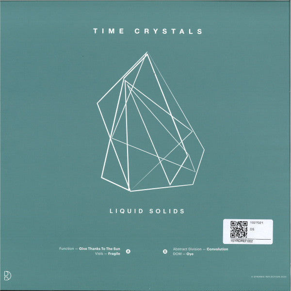 Various - Time Crystals Pt 2: Liquid Solids | Mint (M) Mint (M) - TECHNO *COLOR*