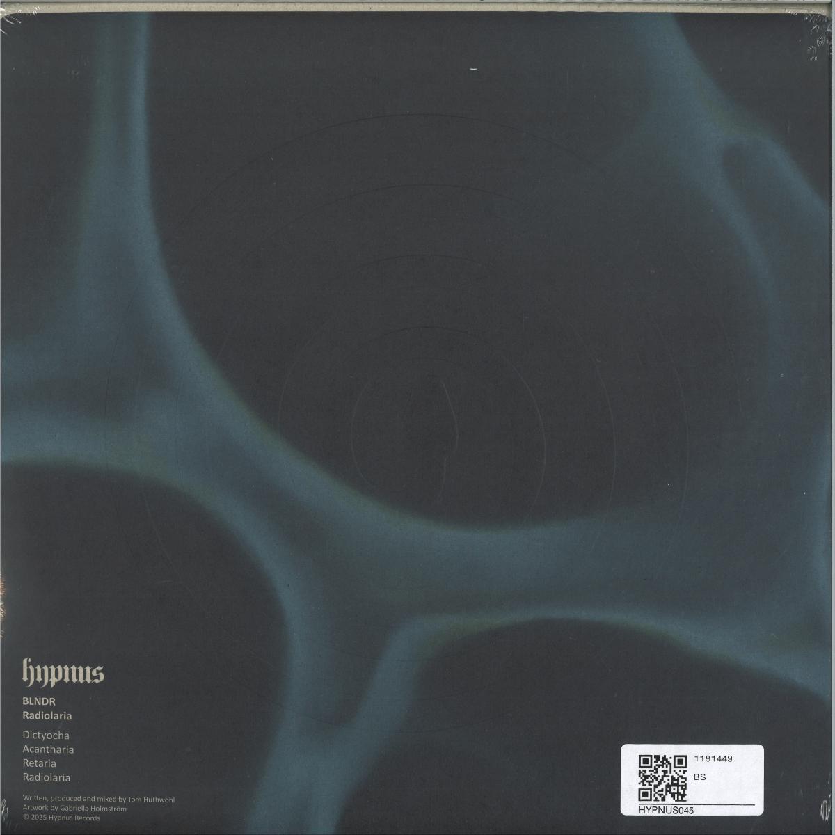 BLNDR - Radiolaria (VINYL 12" Hypnus) | NEW Mint (M) Mint (M) - TECHNO/DEEP *NEW*