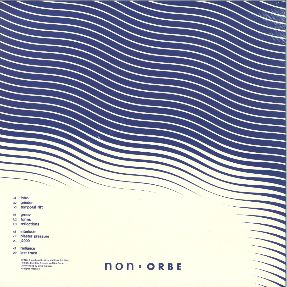 Orbe & Psyk - Temporal Rift (VINYL 2xLP Non Series and Orbe) | NEW - TECHNO/DEEP *NEW*