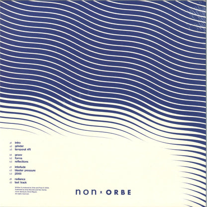 Orbe & Psyk - Temporal Rift (VINYL 2xLP Non Series and Orbe) | NEW - TECHNO/DEEP *NEW*