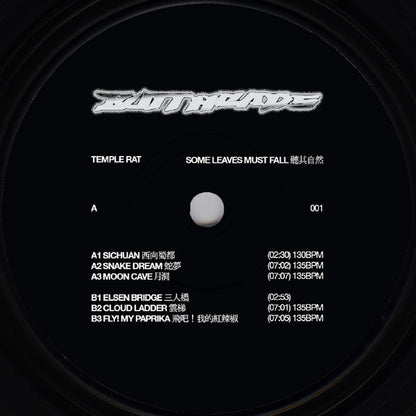 Some Leaves Must Fall 聽其自然 (VINYL 12") | Mint (M) Mint (M) - TECHNO/DEEP *NEW*