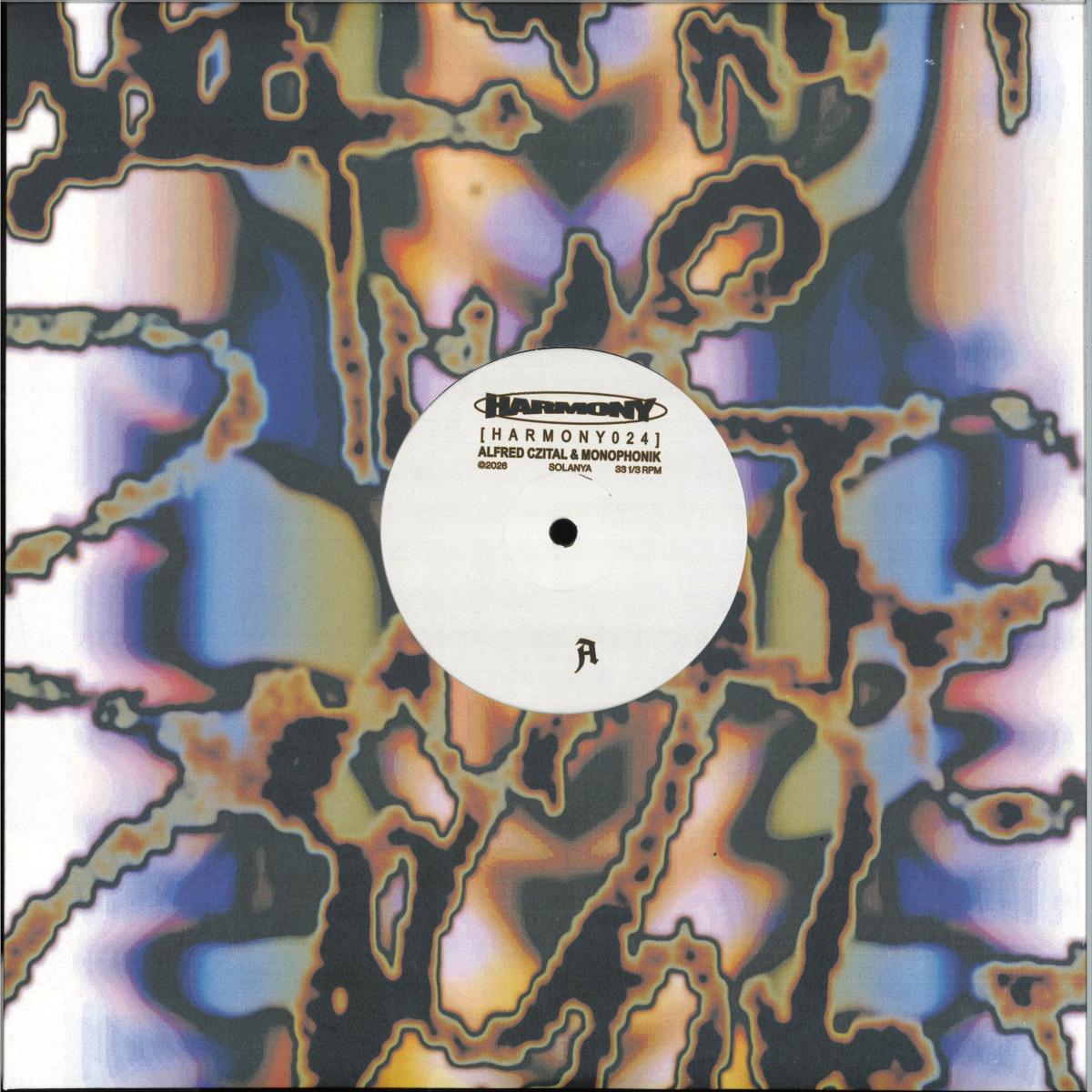 Alfred Czital & Monophonik - Solanya (VINYL 12" Harmony Rec. HARMONY024) | NEW Mint (M) Mint (M) - TECHNO/DEEP *NEW*