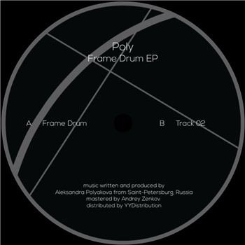 Poly - (PRESALE 6/16/26) Frame Drum EP (VINYL) | Mint (M) Mint (M) - TECHNO/DEEP *NEW*