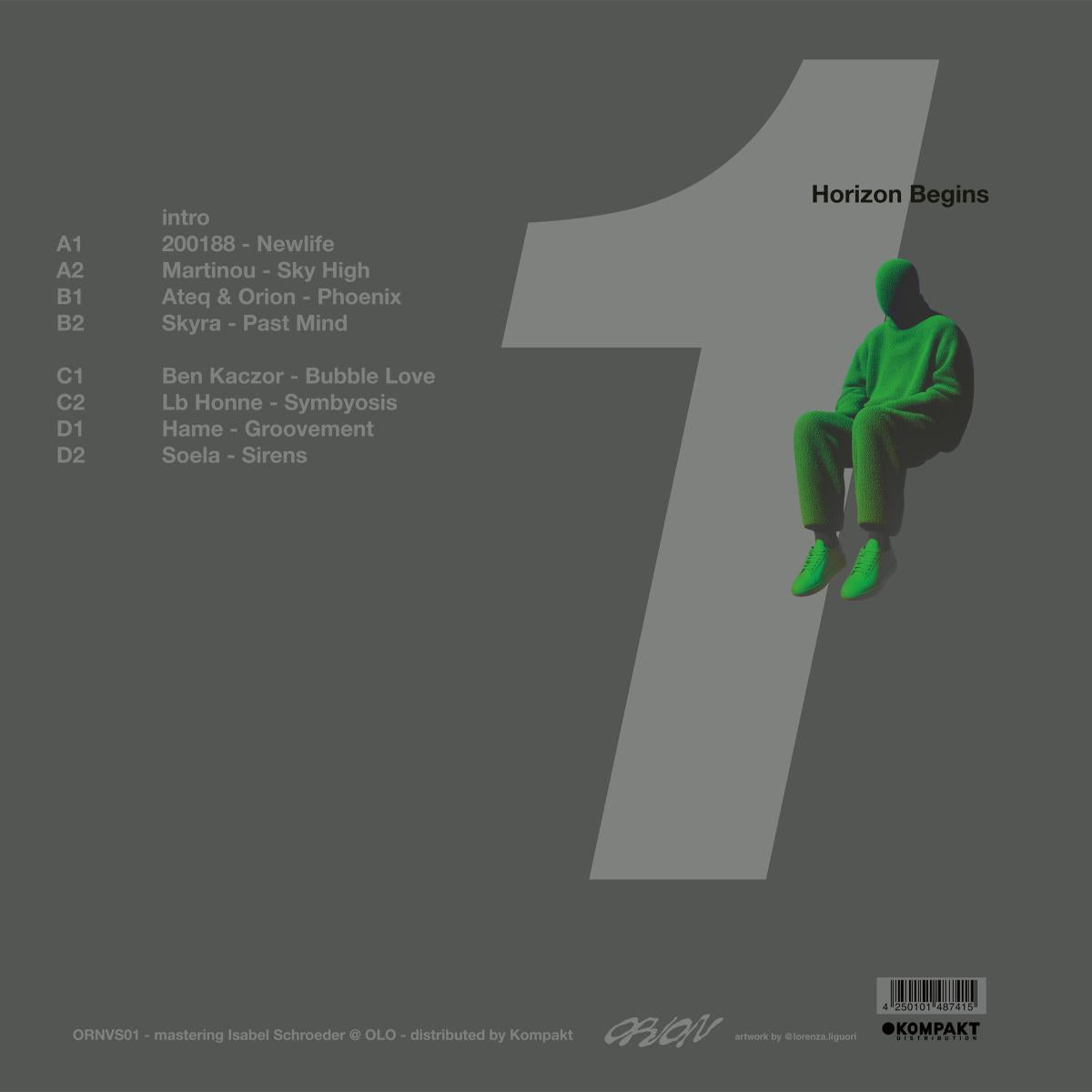 (PRE-ORDER 10/24/25) Horizon Begins 1 (VINYL) | Mint (M) Mint (M) - TECHNO/DEEP *NEW*