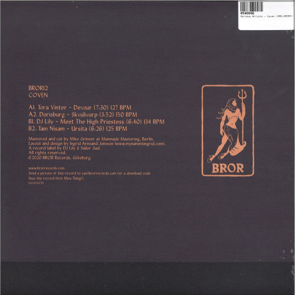 Various - Coven | Mint (M) Mint (M) - TECHNO/DEEP *SEALED*