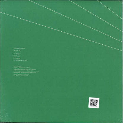 Forest Drive West - Mantis 1920 (VINYL 2xLP Delsin Records DSR/MTS1920) | NEW Mint (M) Mint (M) - TECHNO/DEEP *SEALED*