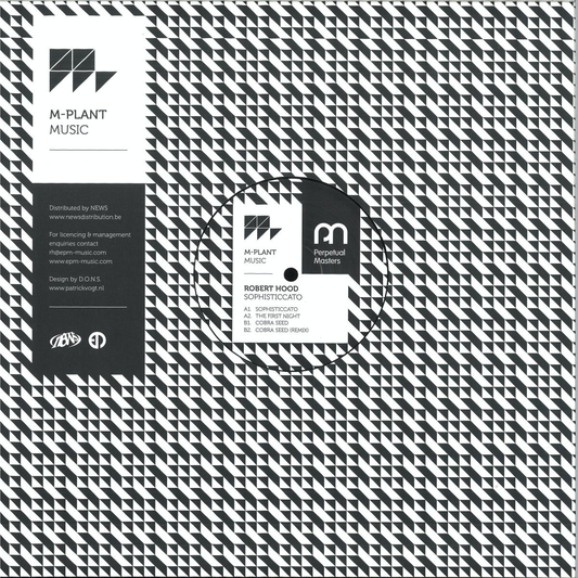 Robert Hood - (PRESALE) Sophisticcato (VINYL) | Mint (M) Mint (M) - TECHNO/DETROIT *NEW*