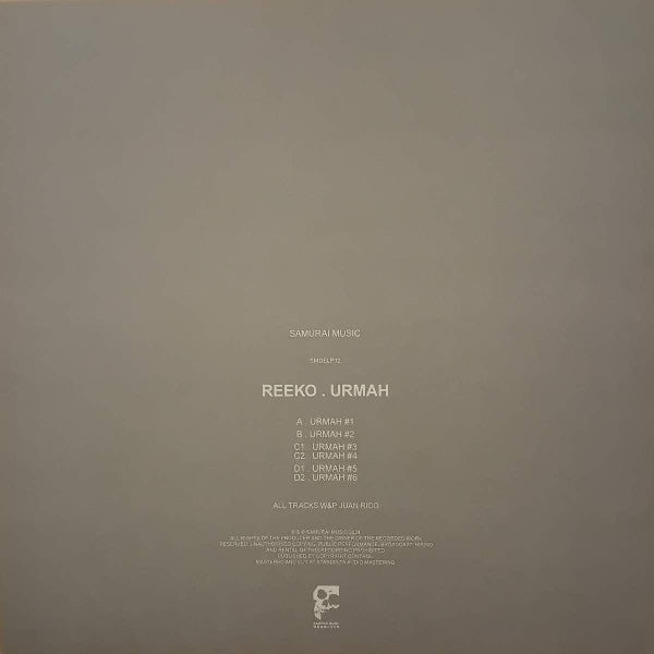 Urmah (2xVINYL) | Mint (M) Mint (M) - TECHNO/DRUM & BASS *NEW*
