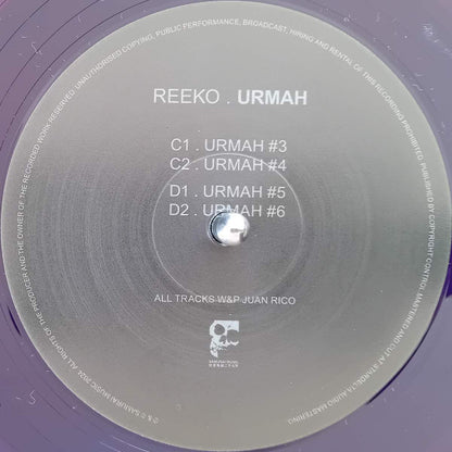 Urmah (2xVINYL) | Mint (M) Mint (M) - TECHNO/DRUM & BASS *NEW*