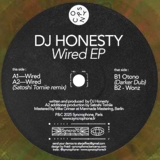 Wired EP (COLOR VINYL) | - TECHNO/DUB *NEW/COLOR*