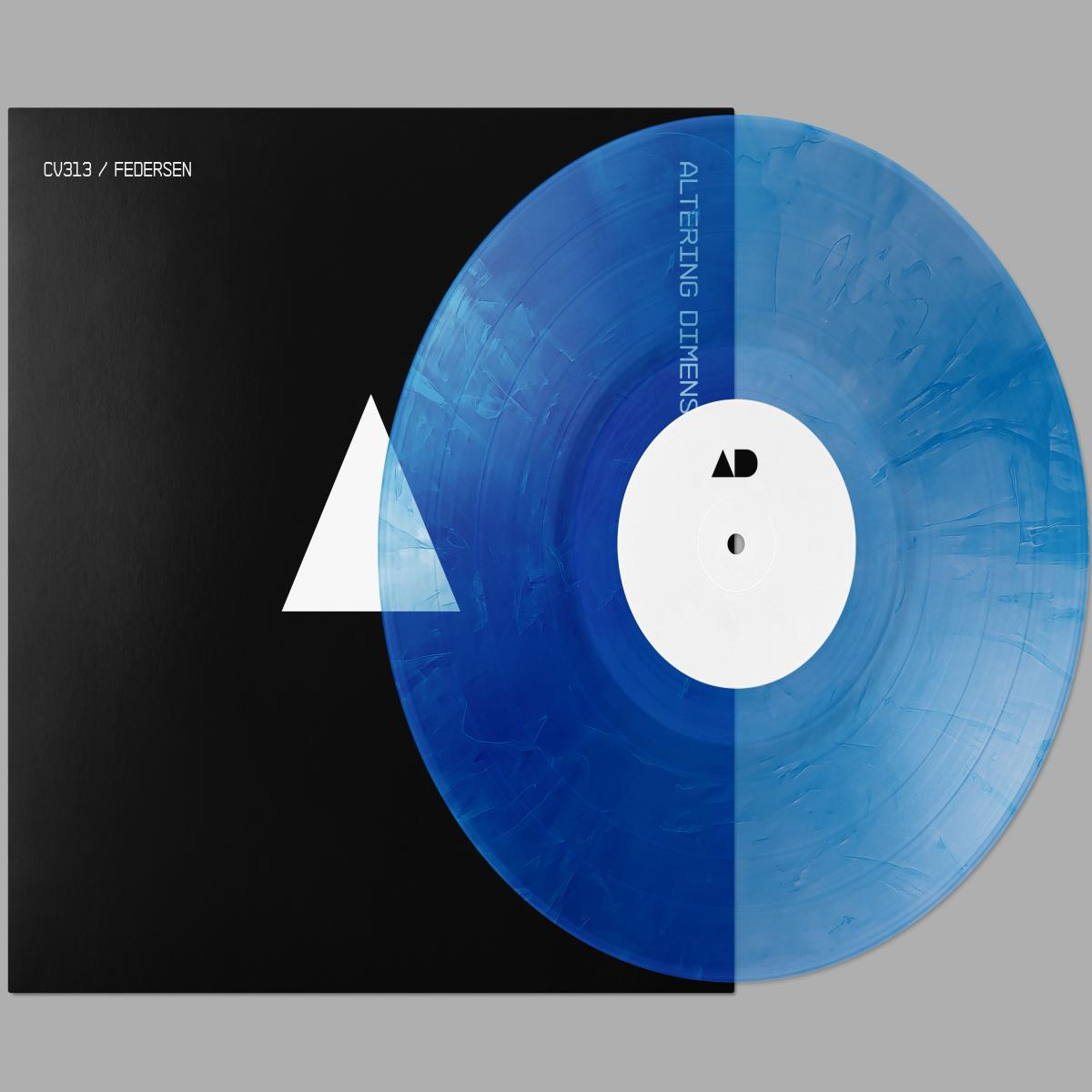 cv313 / Federsen - (PRESALE) Altering Dimensions Part Two (BLUE VINYL) | Mint (M) Mint (M) - TECHNO/DUB *NEW/COLOR*