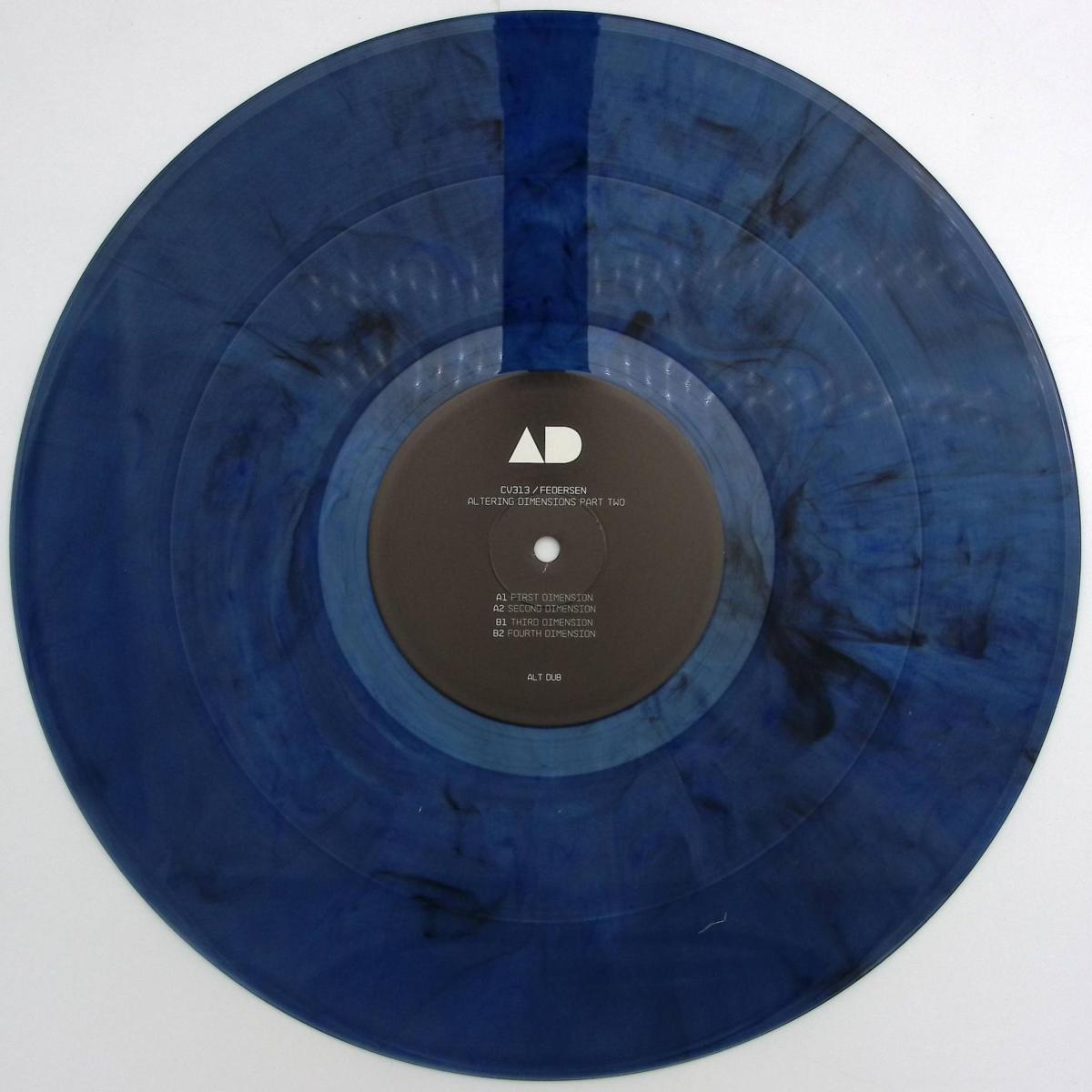 cv313 / Federsen - Altering Dimensions Part Two (BLUE VINYL 12" Alt Dub Records AD007ALT) | NEW - TECHNO/DUB *NEW/COLOR*
