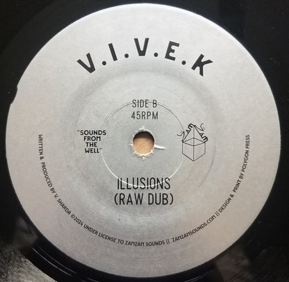 Illusions Dub (7" VINYL) | Mint (M) Mint (M) - TECHNO/DUB *NEW*
