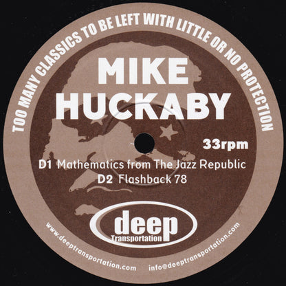 Mike Huckaby - Too Many Classics (To Be Left With Little Or No Protection)(2x12") | Mint (M) Generic - TECHNO/DUB *NEW*