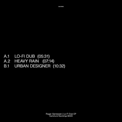 (PRESALE 4/27/26) Lo-Fi Dub EP (VINYL) | Mint (M) Mint (M) - TECHNO/DUB *NEW*