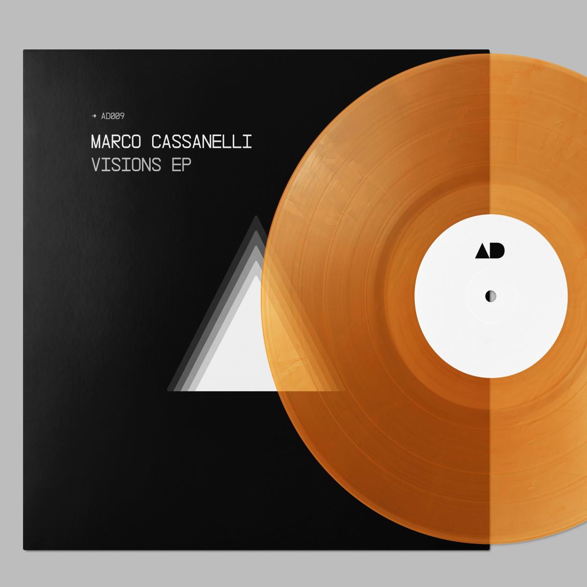 Marco Cassanelli - (PRESALE 08/03/26) Visions (VINYL 12" Alt Dub AD009 2026) | NEW - TECHNO/DUB *NEW*