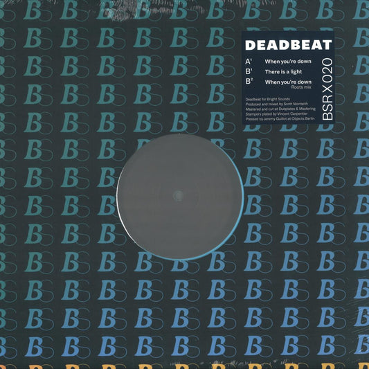 Deadbeat - When You're Down (VINYL 12" Bright Sounds) | NEW - TECHNO/DUB *NEW*