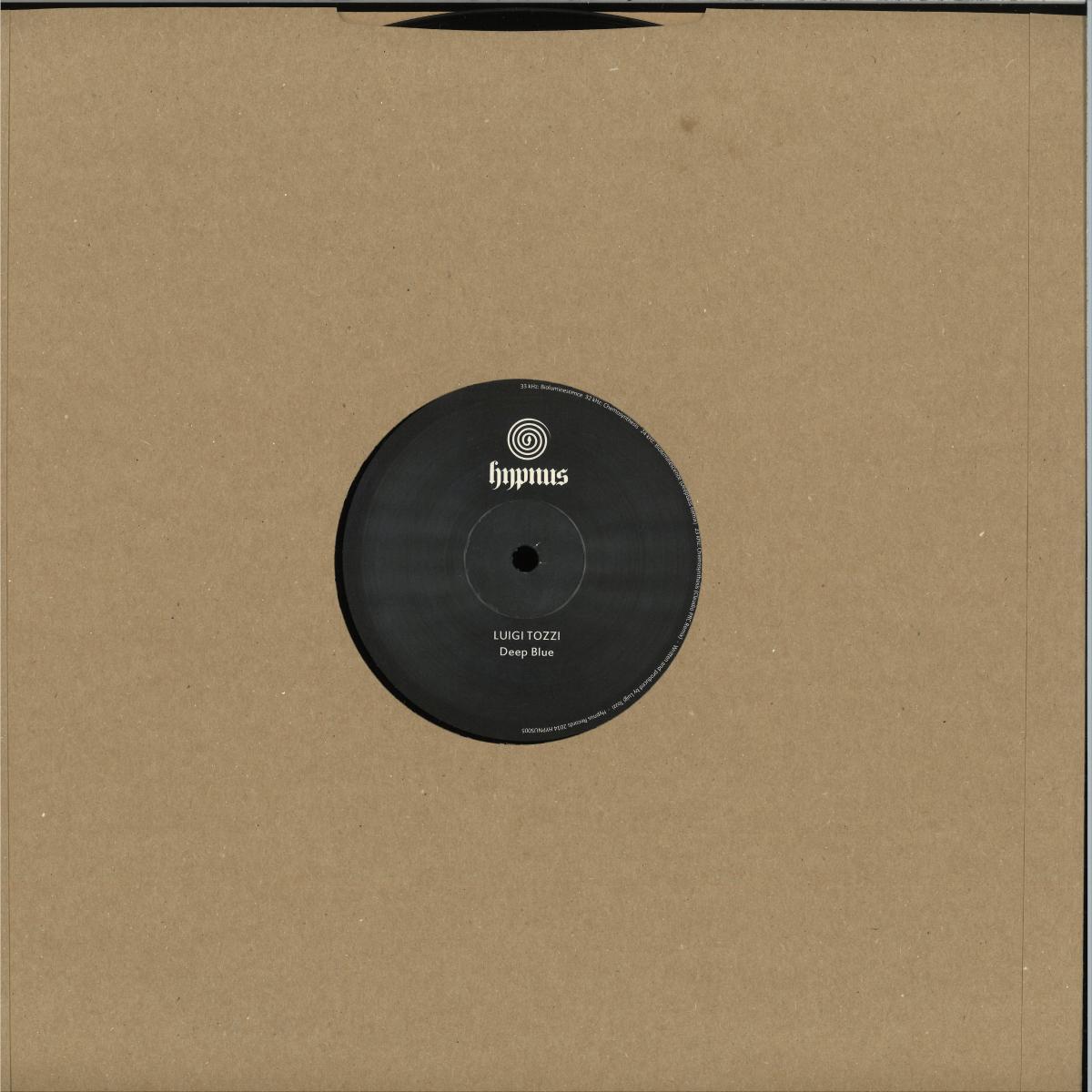 Luigi Tozzi - Deep Blue (VINYL 12" Hypnus) | NEW - TECHNO/DUB *NEW*