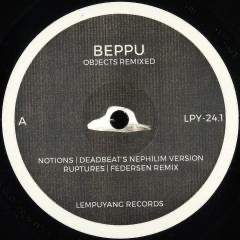 Beppu - Objects Remixed LP (VINYL) | Mint (M) Mint (M) - TECHNO/DUB *NEW*