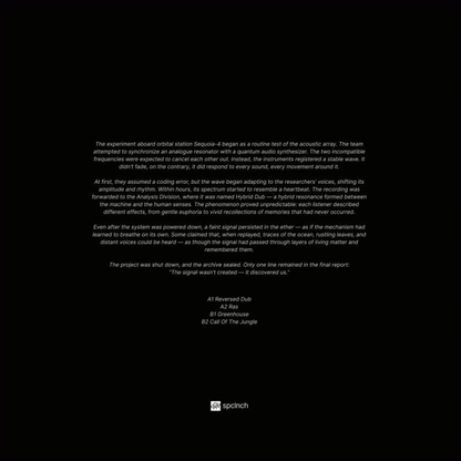 (PRESALE TBD) Hybrid Dub (WHITE VINYL) | Mint (M) Mint (M) - TECHNO/DUB *VINYL/COLOR*