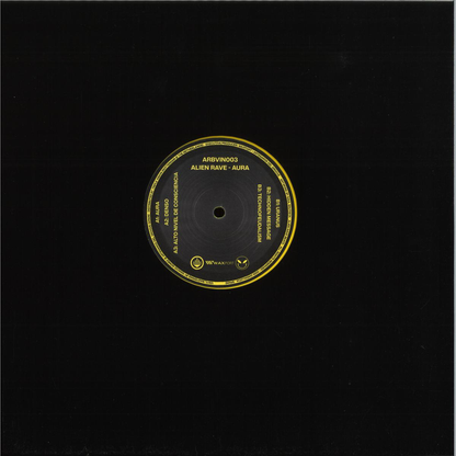 Alien Rave - AURA (YELLOW VINYL) | Mint (M) Mint (M) - TECHNO/ELECTRO *NEW/COLOR*