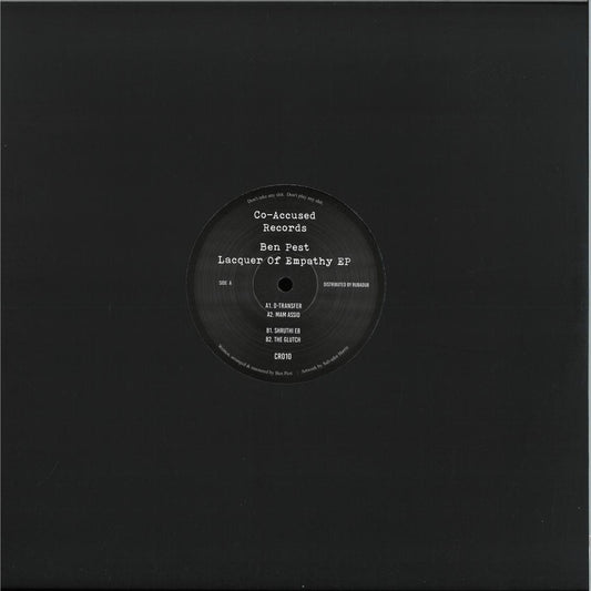 Ben Pest - Lacquer of Empathy (VINYL 12" Co-Accused) | NEW - TECHNO/ELECTRO *NEW*