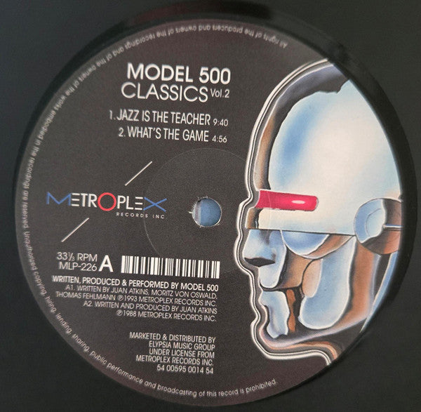 Model 500 - Classics Vol. 2 (2xVINYL) | Mint (M) Mint (M) - TECHNO/ELECTRO *NEW*