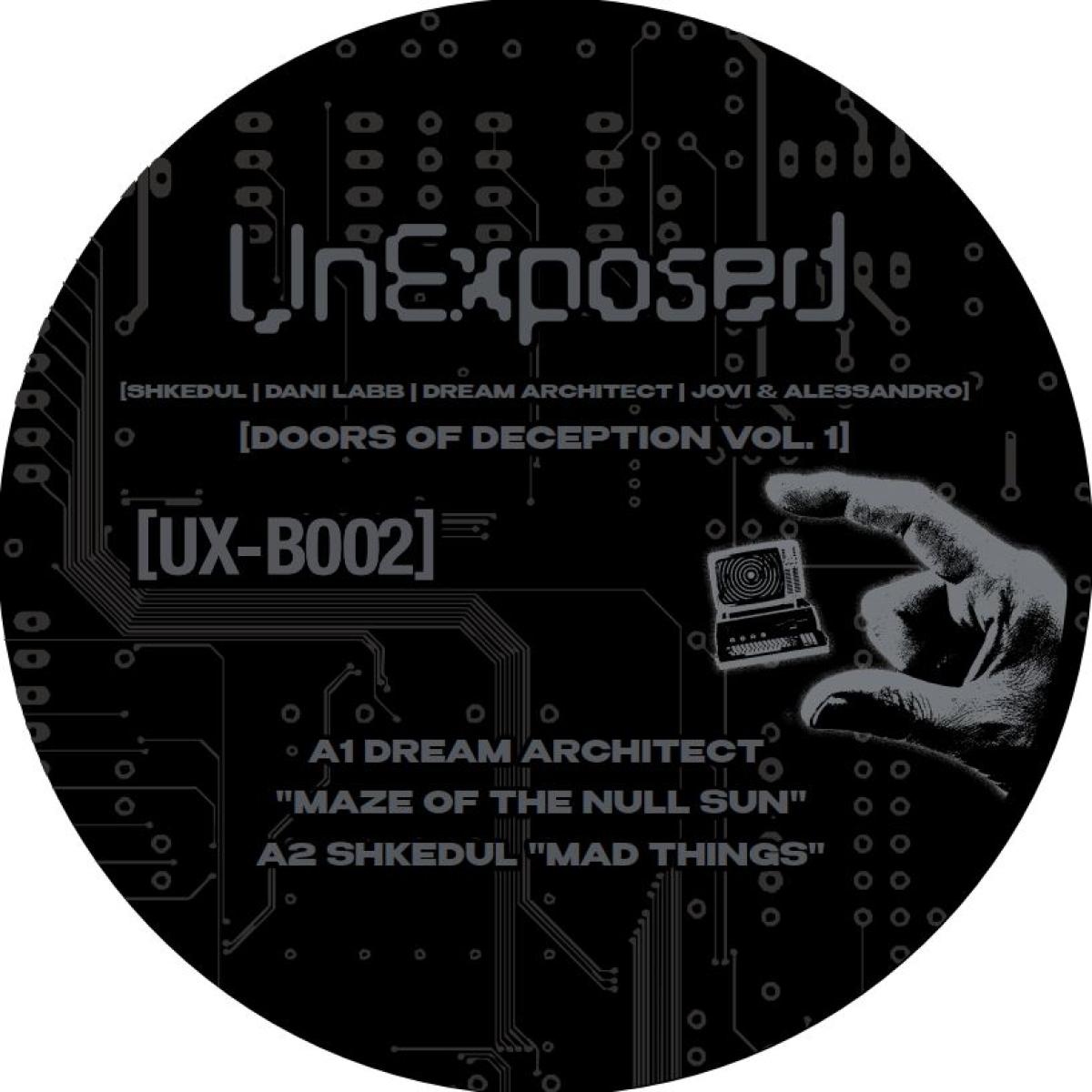 Various - (PRESALE TBD) Doors Of Deception Vol. 1 (VINYL 12" UnExposed) | NEW - TECHNO/ELECTRO *NEW*