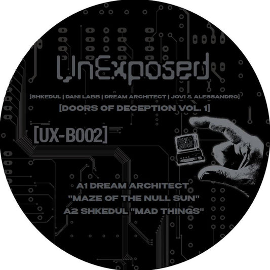 Various - (PRESALE TBD) Doors Of Deception Vol. 1 (VINYL 12" UnExposed) | NEW - TECHNO/ELECTRO *NEW*