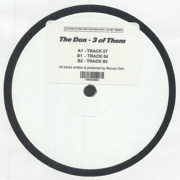 The Don - (PRESALE) 3 of Them (VINYL) | Mint (M) Mint (M) - TECHNO/ELECTRO *NEW*