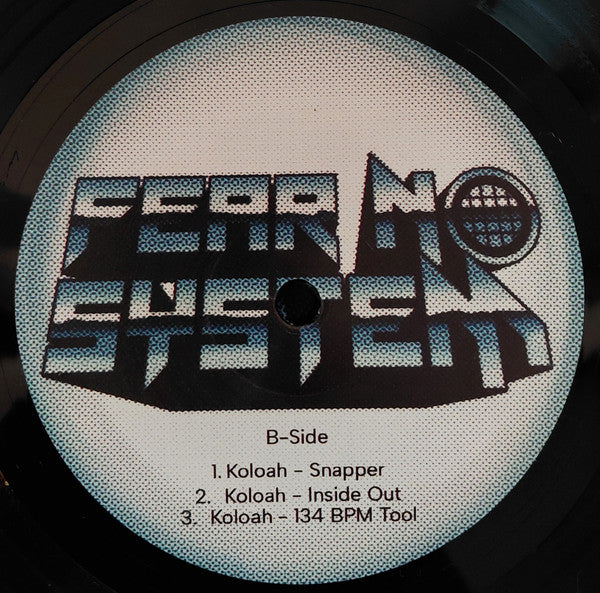 Fear No System (VINYL 12") | Mint (M) Mint (M) - TECHNO/ELECTRO *NEW*