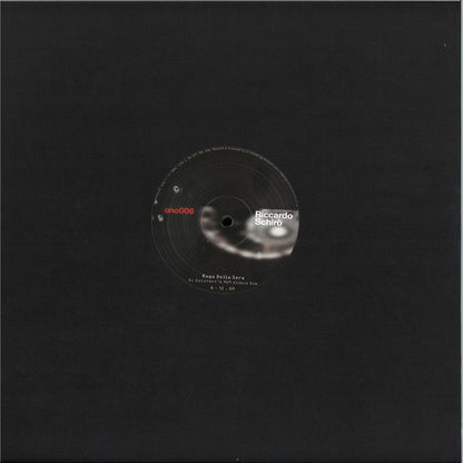 Riccardo Schirò - Raga Della Sera (VINYL 12" ONO) | NEW - TECHNO/ELECTRO *NEW*