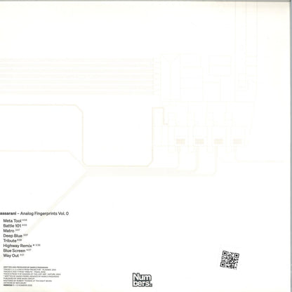 Passarani - Analog Fingerprints Vol. 0 (VINYL 2xLP Numbers) | NEW Mint (M) Mint (M) - TECHNO/ELECTRO *NEW*