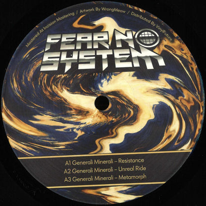 Generali Minerali / Sound Synthesis - FNS008 (VINYL 12" Fear No System) | NEW - TECHNO/ELECTRO *NEW*