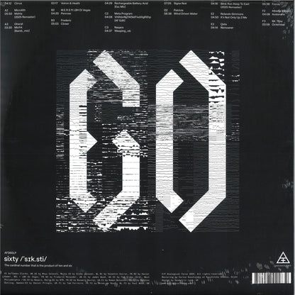 Various - Sixty /'Sɪk.sti/ (VINYL 3xLP Analogical Force AF060LP) | NEW - TECHNO/ELECTRO *NEW*