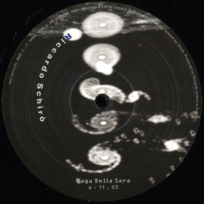 Riccardo Schirò - Raga Della Sera (VINYL 12" ONO) | NEW - TECHNO/ELECTRO *NEW*
