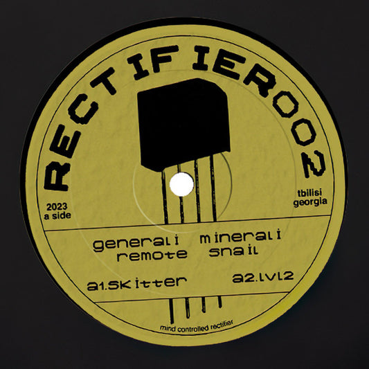 Generali Minerali - Remote Snail | Mint (M) Generic - TECHNO/ELECTRO *SEALED*