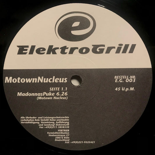 Motown Nucleus - Motown Nucleus | Good Plus (G+) Generic - TECHNO/ELECTRO / USED *GOOD+*