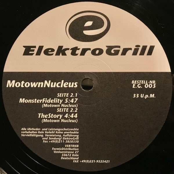Motown Nucleus Motown Nucleus 12" Good Plus (G+) Generic
